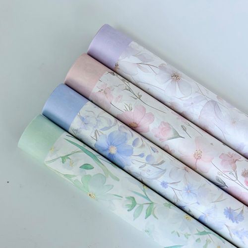防水小碎花木棉纸花束包装纸艺术新款花店手工花艺礼品包装材料